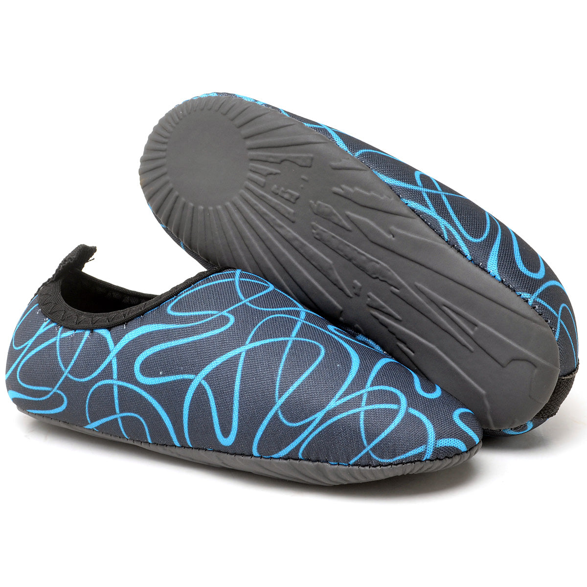 Sapatilha Infantil Riscos Azul