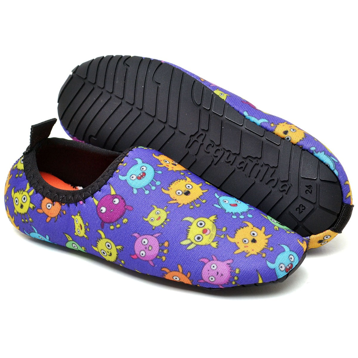 Sapatilha Infantil Monstros Roxa