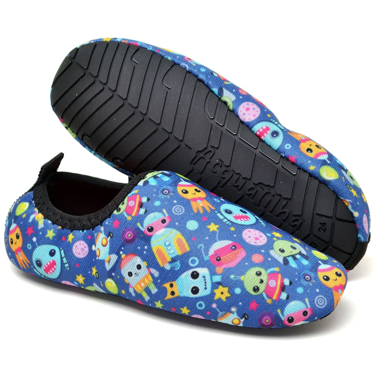 Sapatilha Infantil Robôs Azul