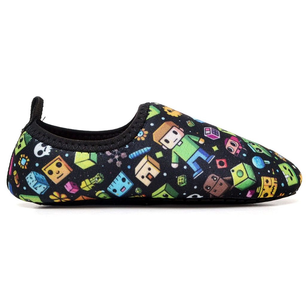 Sapatilha Infantil Minecraft Preta