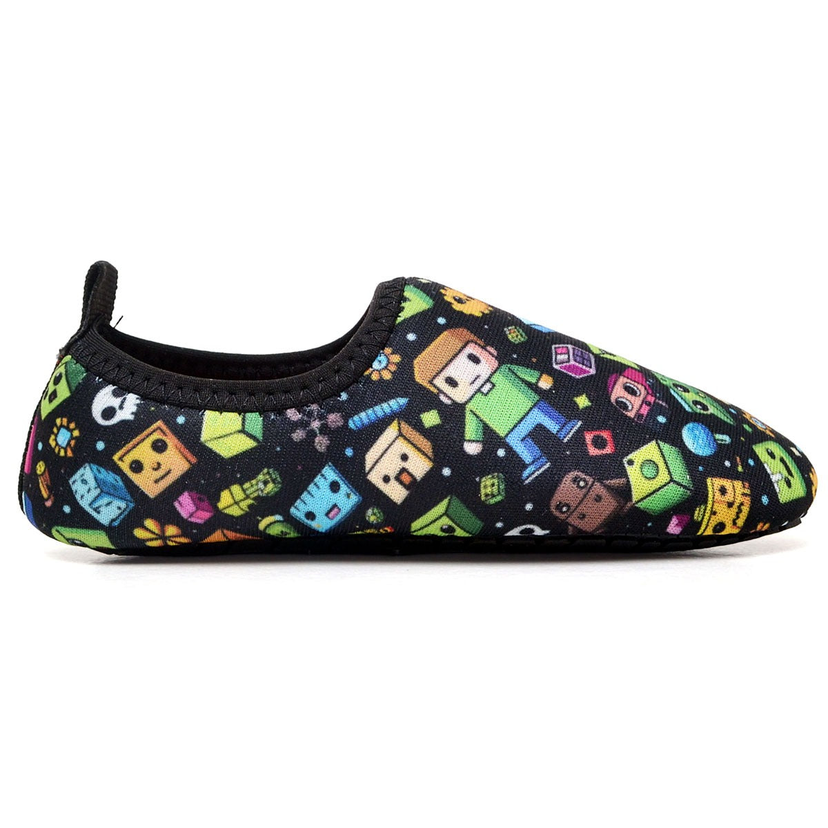 Sapatilha Infantil Minecraft Preta