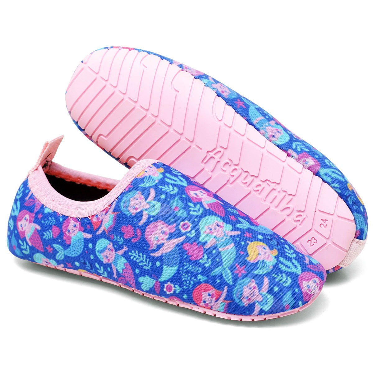 Sapatilha Infantil Sereia Neon