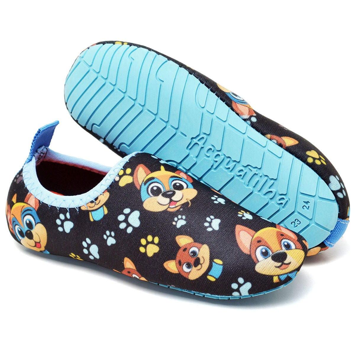 Sapatilha Infantil Patrulha Canina Preta