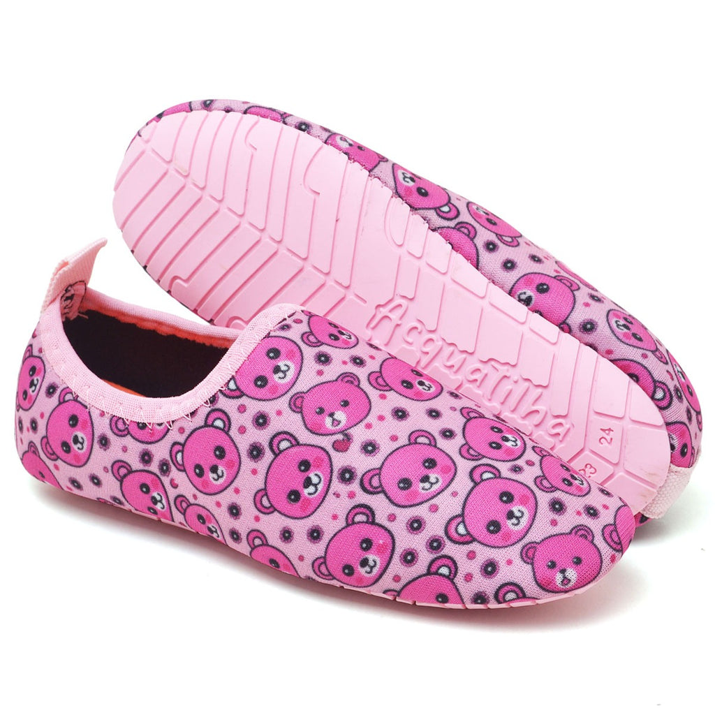 Sapatilha Infantil Ursos Rosa