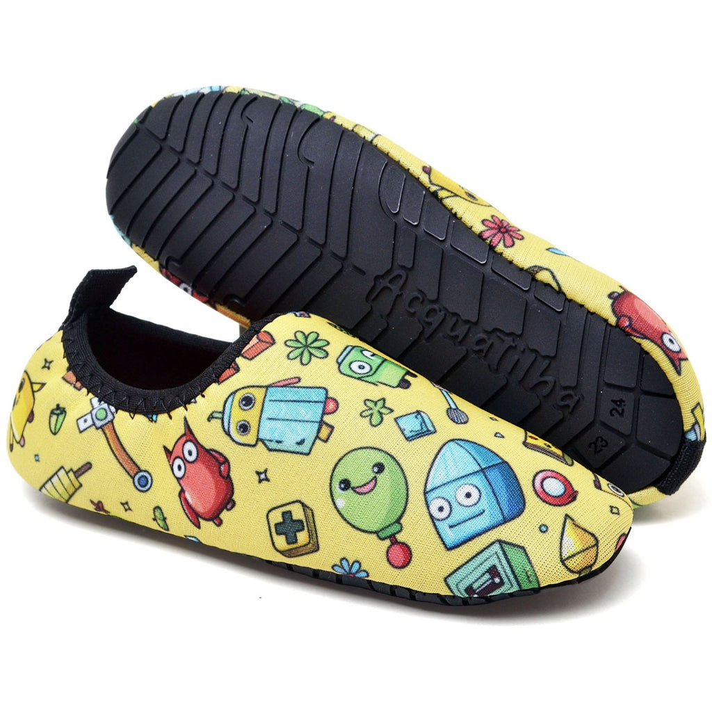 Sapatilha Infantil Minecraft Amarela