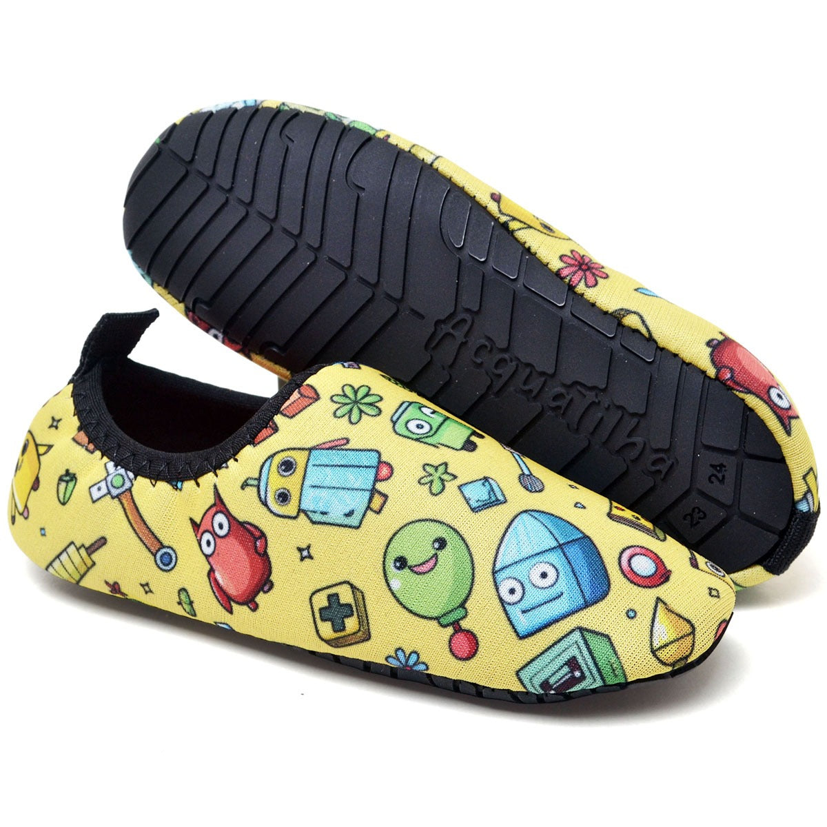 Sapatilha Infantil Minecraft Amarela