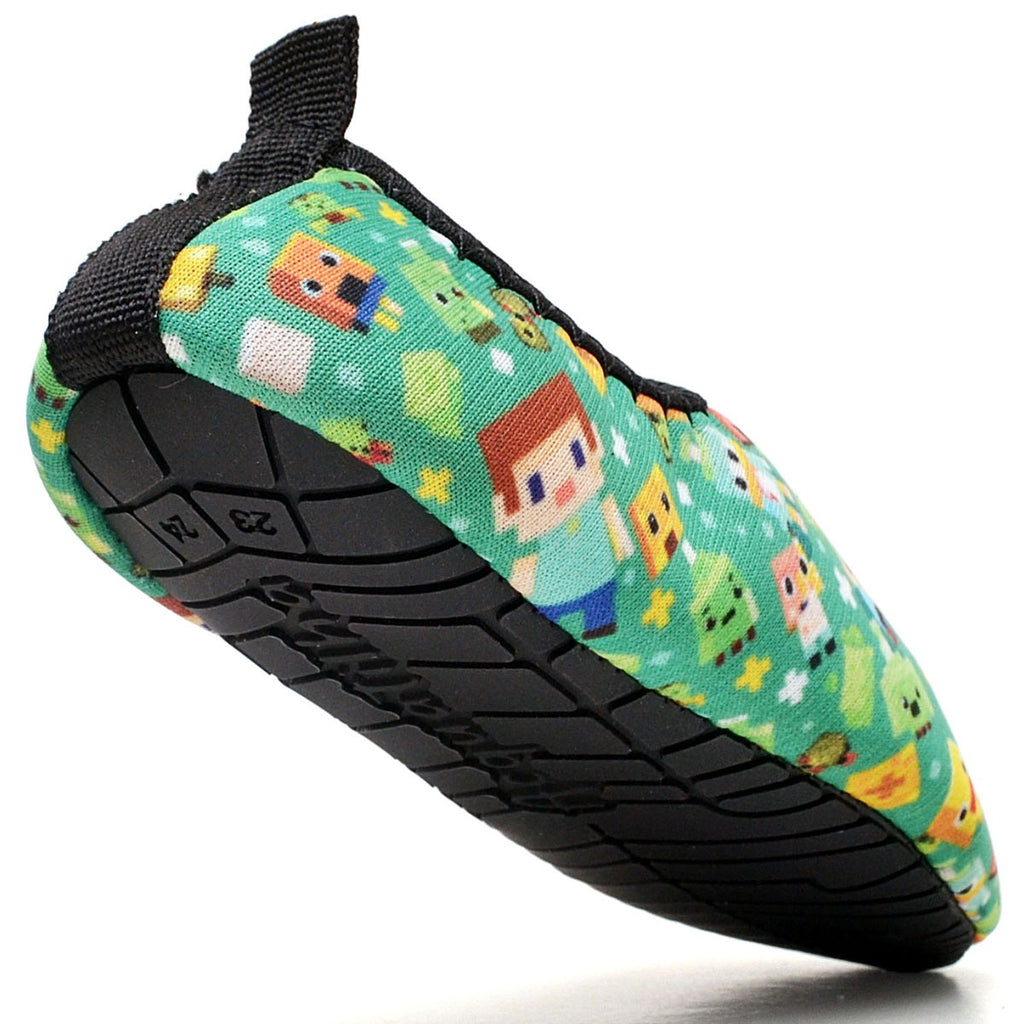 Sapatilha Infantil Minecraft Verde