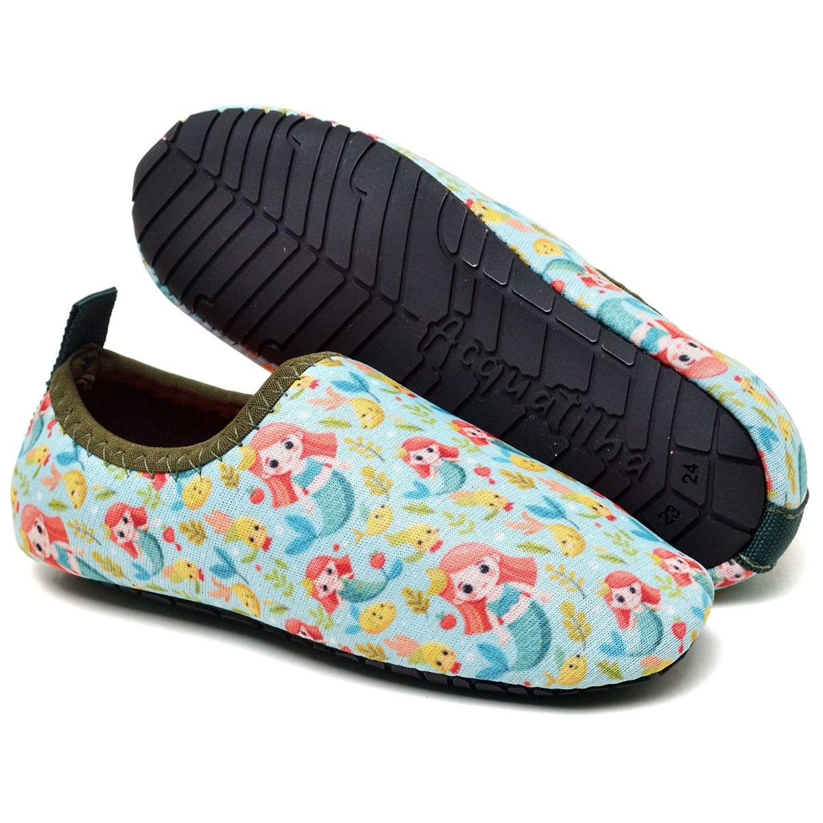 Sapatilha Infantil Sereia Verde