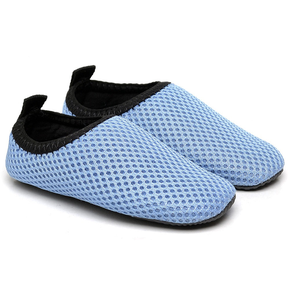 Sapatilha Infantil Nylon Azul Bebê