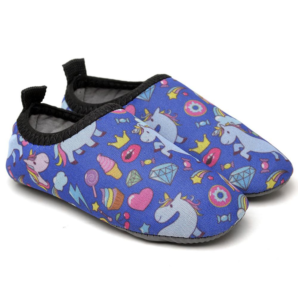 Sapatilha Infantil Unicórnios