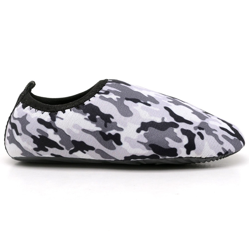Sapatilha Infantil Camuflada Cinza