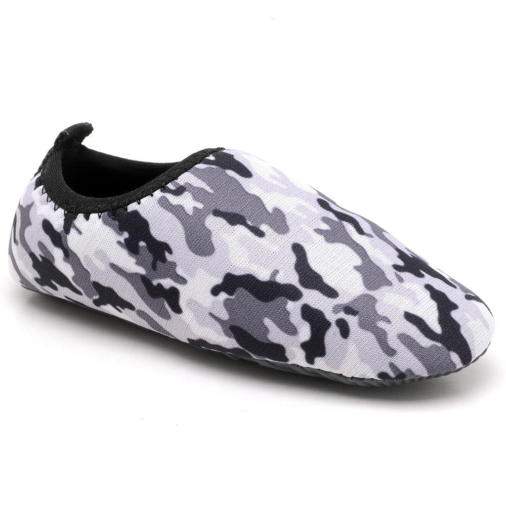 Sapatilha Infantil Camuflada Cinza
