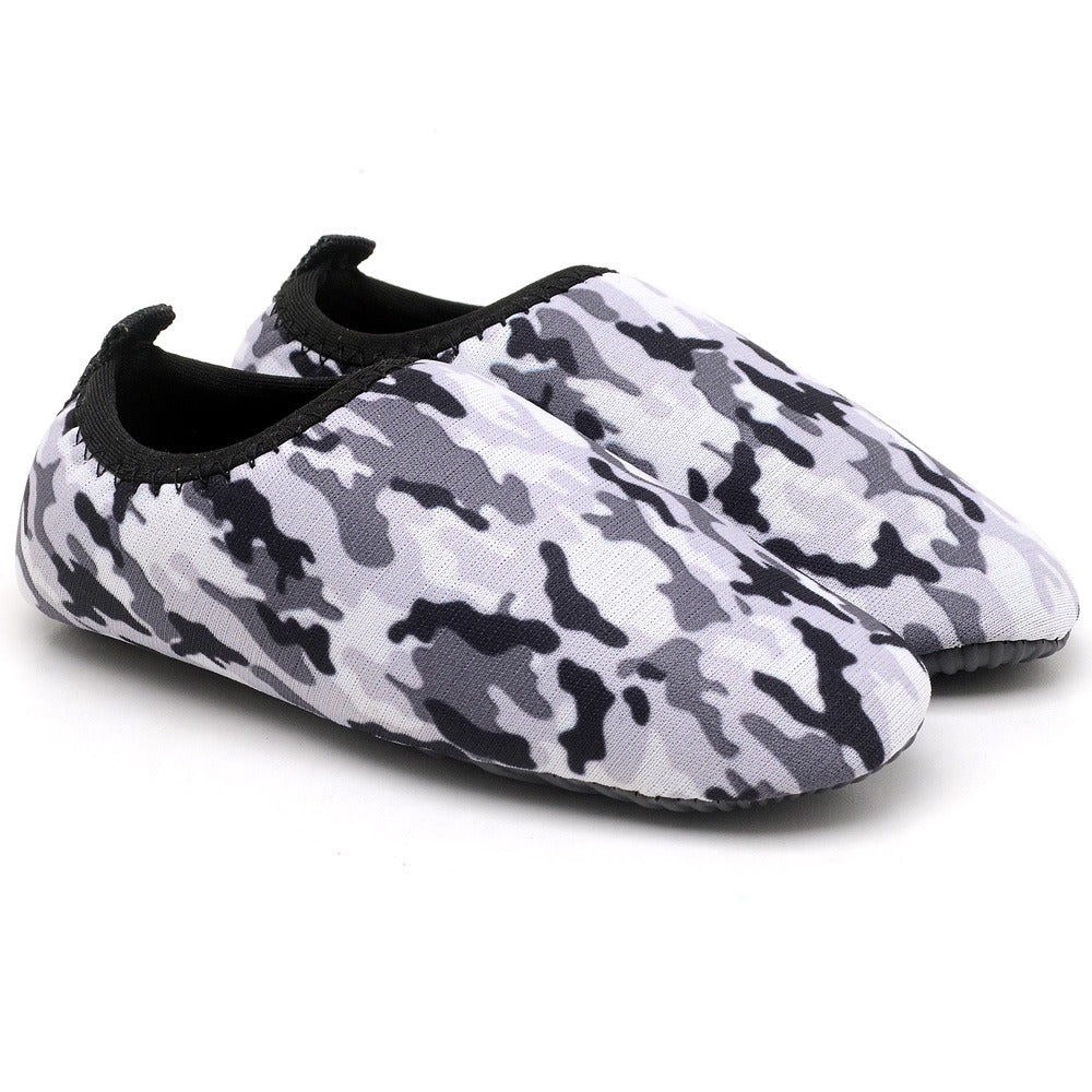 Sapatilha Infantil Camuflada Cinza