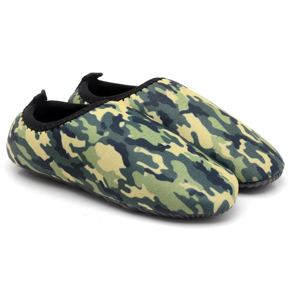 Sapatilha Infantil Camuflada Verde