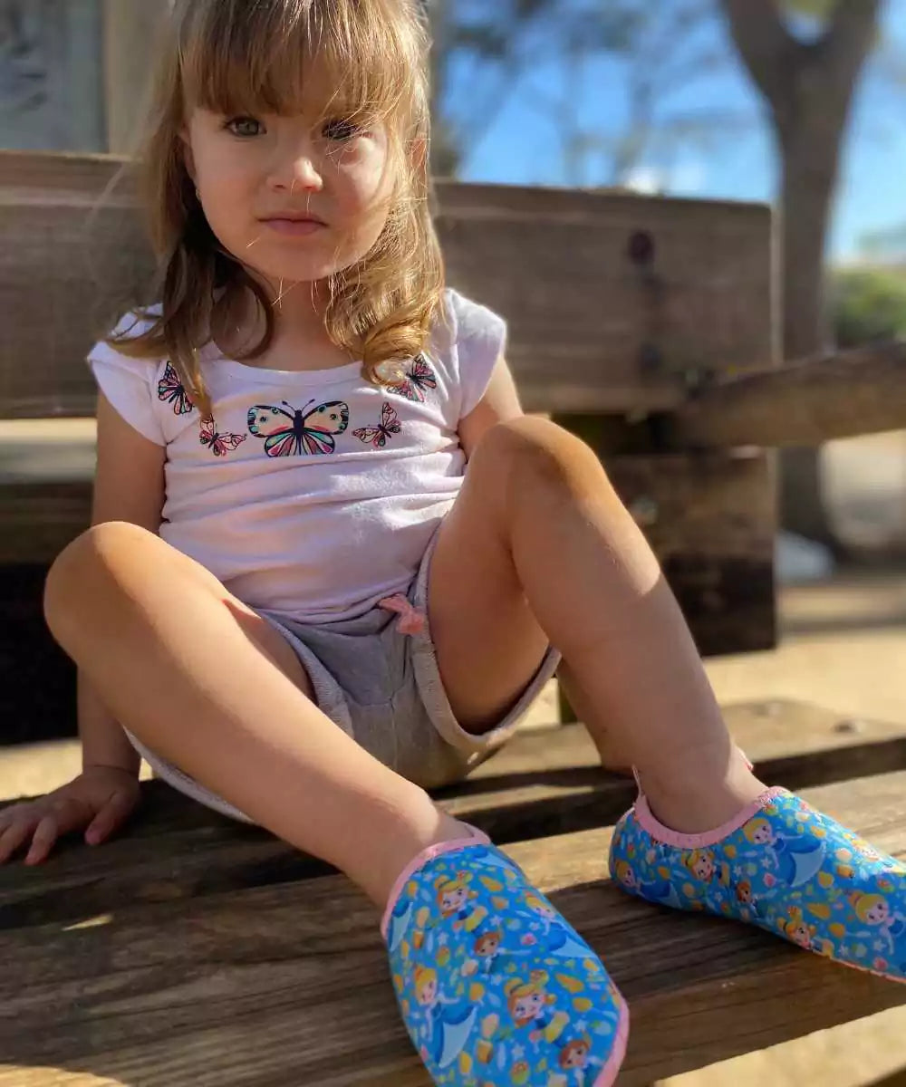 Sapatilha Infantil Cinderela Azul