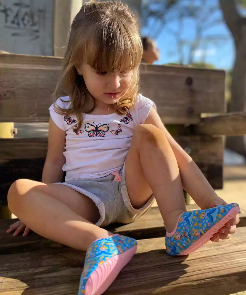 Sapatilha Infantil Cinderela Azul