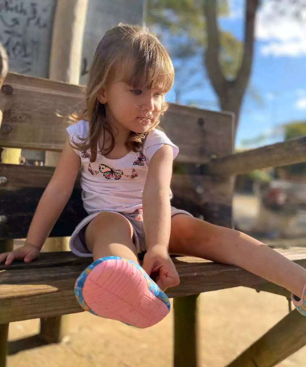 Sapatilha Infantil Cinderela Azul